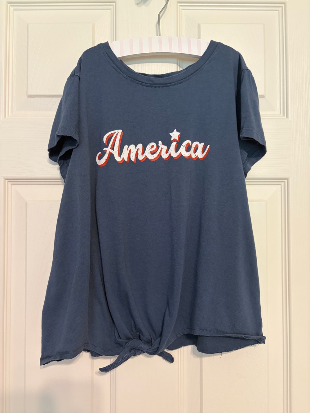 Sweet Soul Blue America Tee -  Size Youth XL